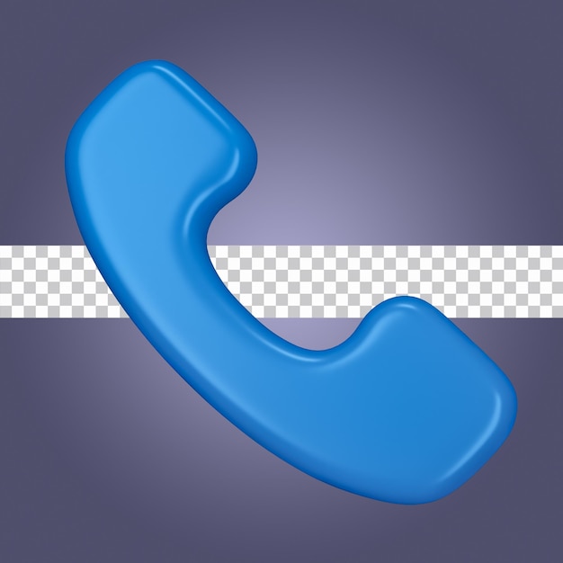 PSD call 3d icon