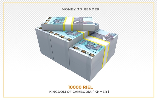 Cambodja geld 10.000 riel note