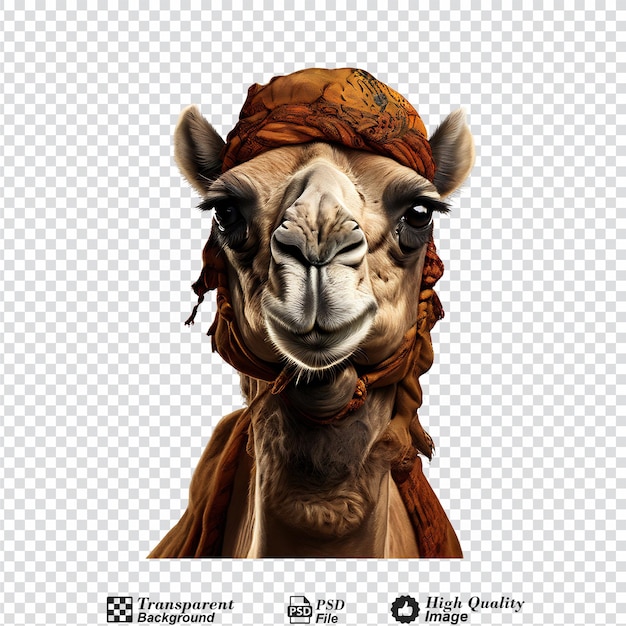 PSD camel by kasirun hasibuan isolated on transparent background
