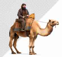 PSD camel rider