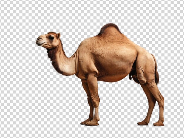 Camel on transparent background