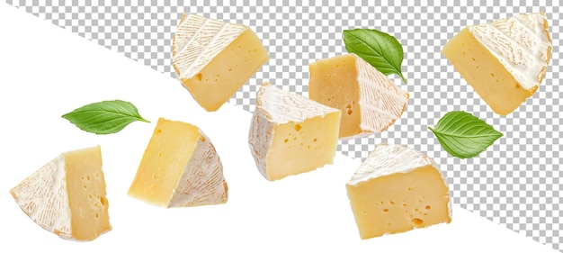 PSD camembert kaas geïsoleerd