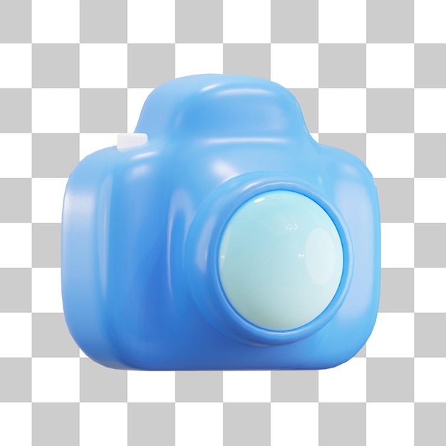 PSD camera 3d-illustraties