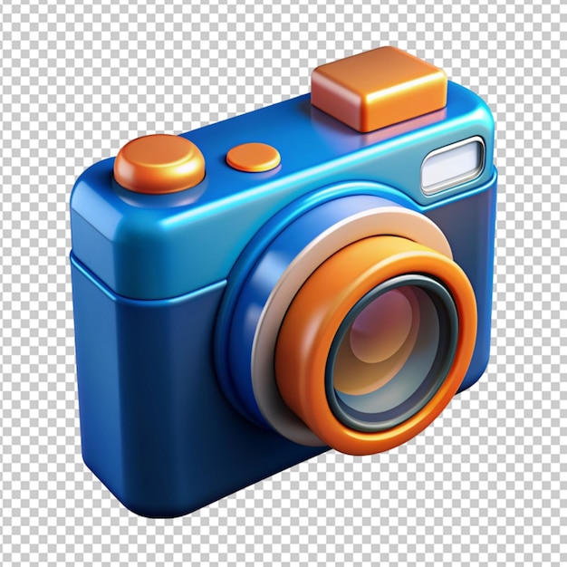 PSD camera 3d rendering vector icoon