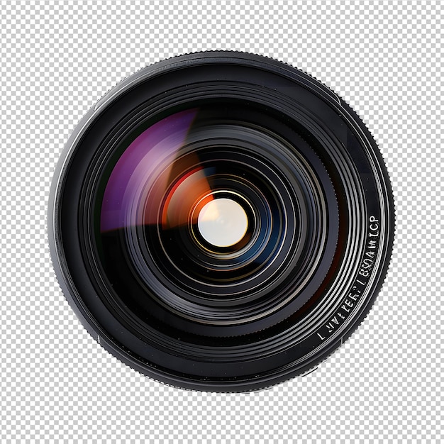 Camera Lens Isolated Transparent Background