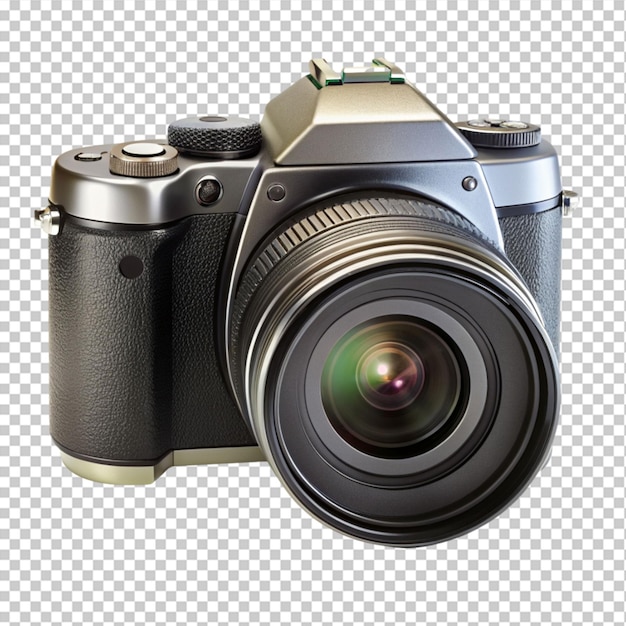 PSD camera on transparent background