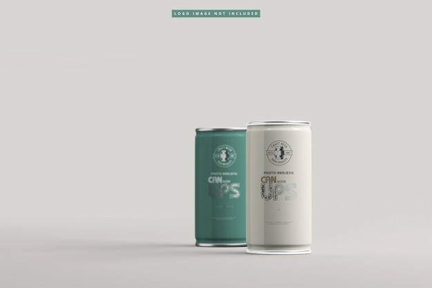 Can mockup 250ml