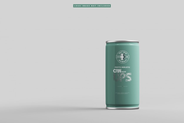 Can mockup 250ml