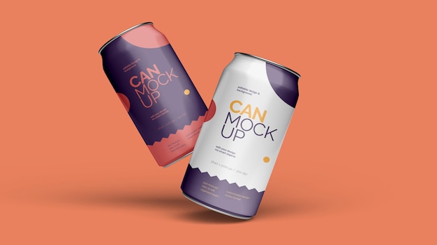 Can mockup design isolated