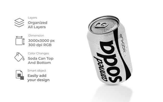 can mockup for energy drink
