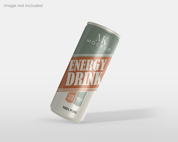 PSD can soda mockup