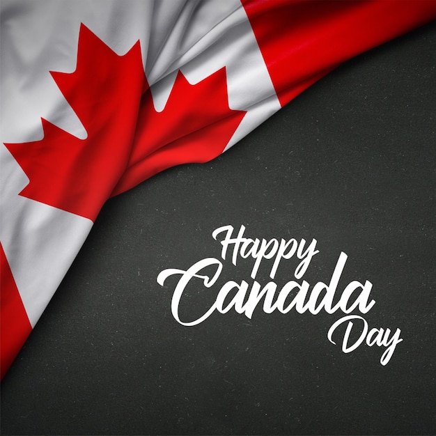 PSD canada day psd design template