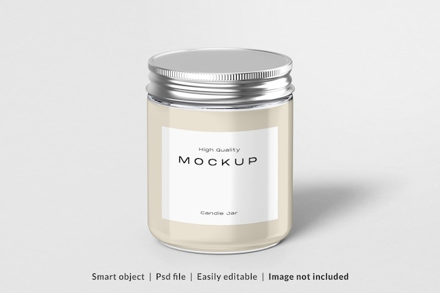 Candle Label Mockup