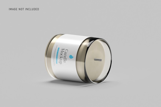 PSD candle mockup