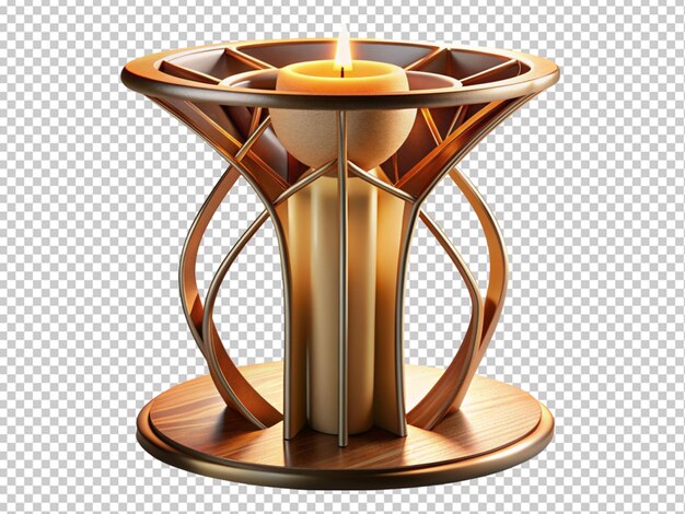 PSD candle with stand