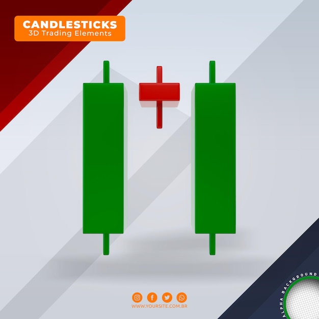 candles buy and sell signals 3d forex trading trend elements for composition