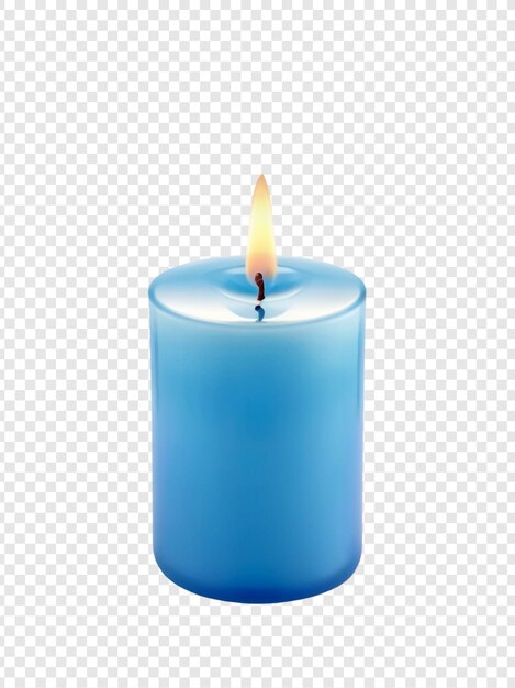 PSD candele png e candele accese aroma isolato su sfondo trasparente