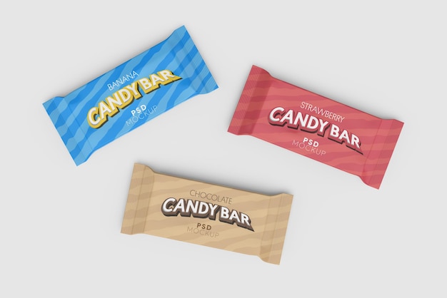 Candy bar mockup