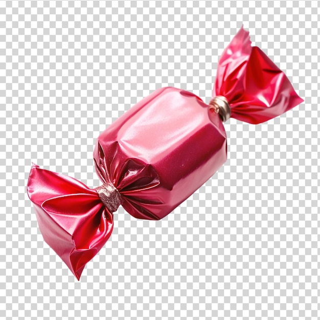 PSD candy wrapper isolated on transparent background