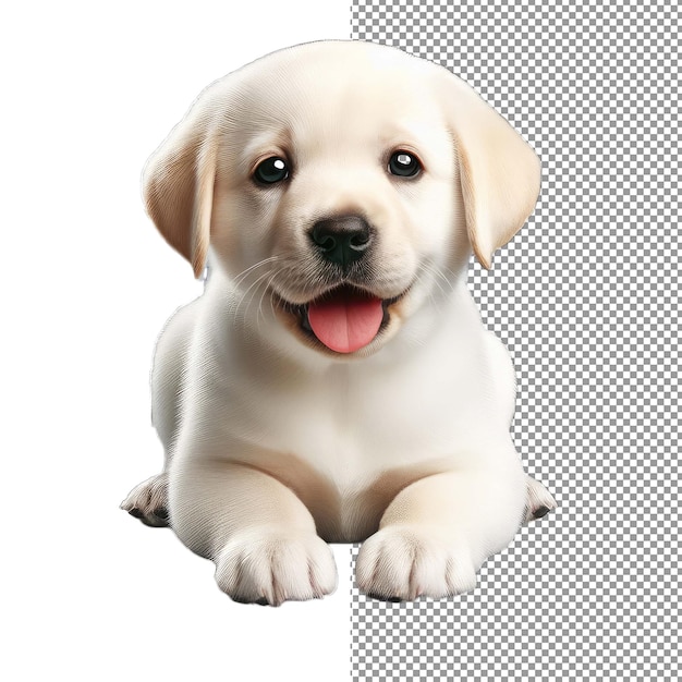 PSD png の犬のキャンバスの芸術的な犬の顔