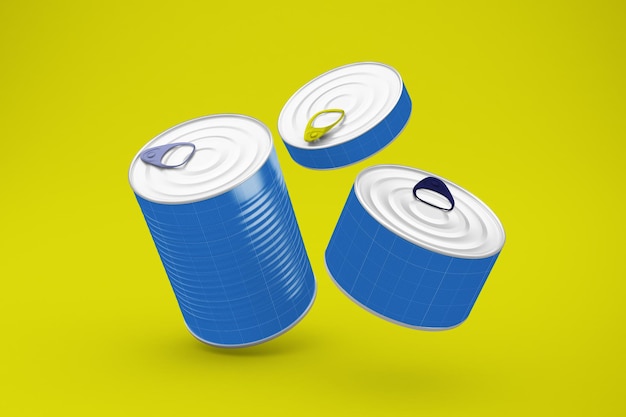 Cans Mockup