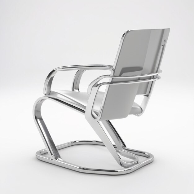 PSD cantilever chair psd on a white background