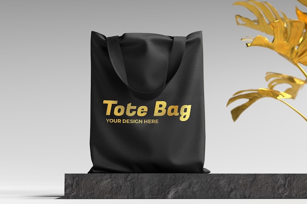 Borsa in tela mockup