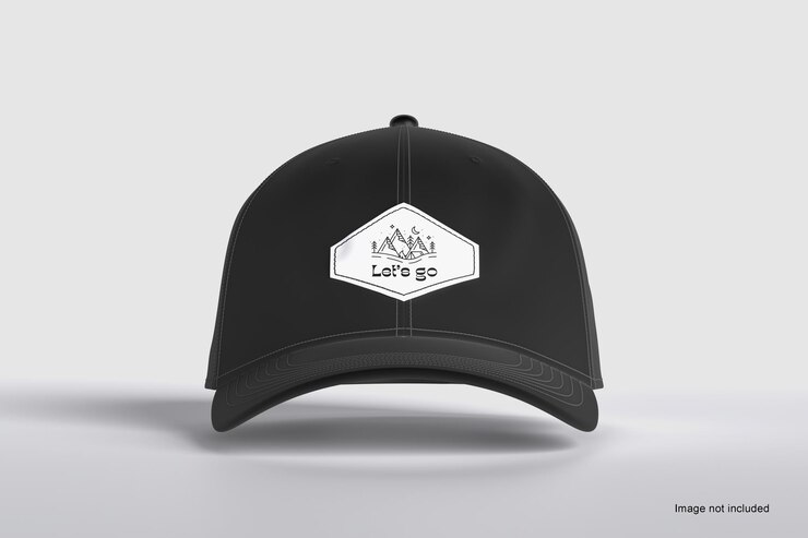 PSD cap fabric mockup