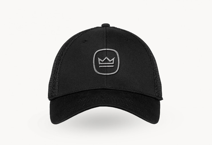 PSD cap logo mockup