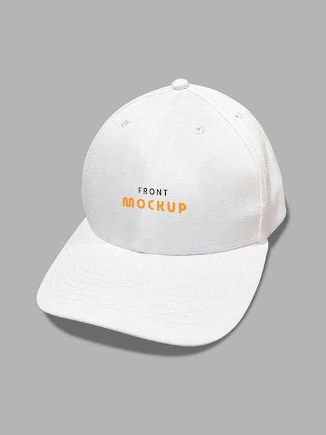 PSD cap logo ontwerp mockup