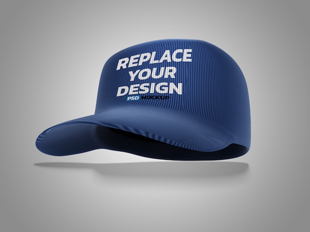 Cap mockup 3d рендеринг