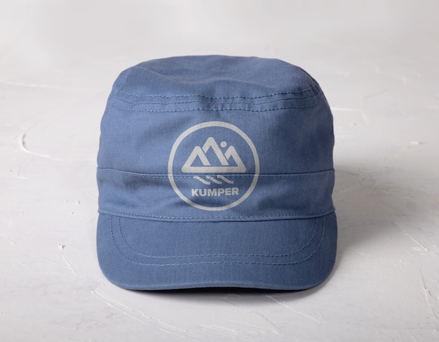 PSD cap mockup isolated