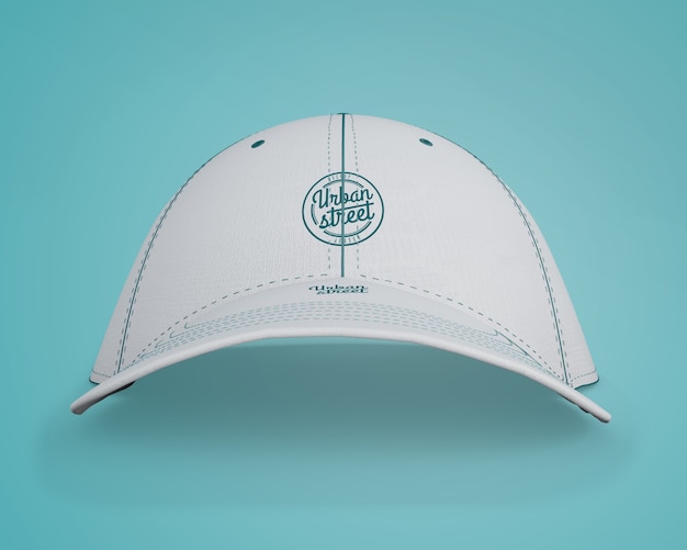 PSD cap mockup per il merchandising