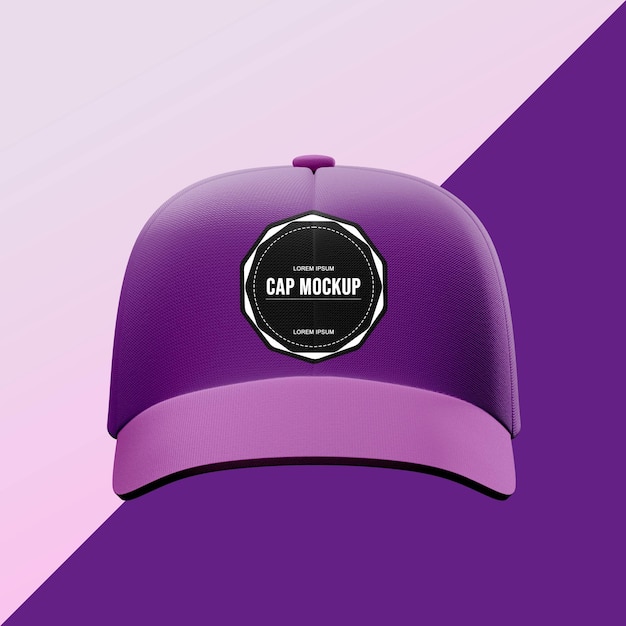 PSD cap mockup