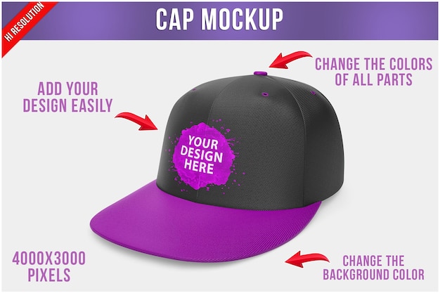 Cap mockup