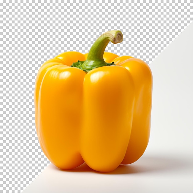 Capsicum isolated on transparent background