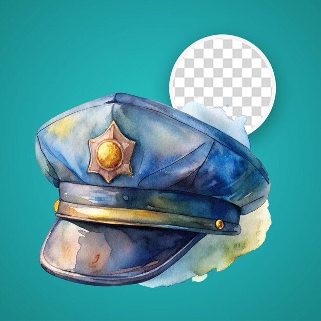 Captain hat concept illustration