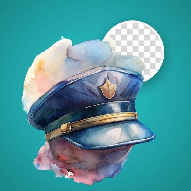 Captain hat concept illustration