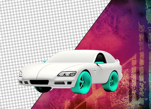 PSD car isolated png