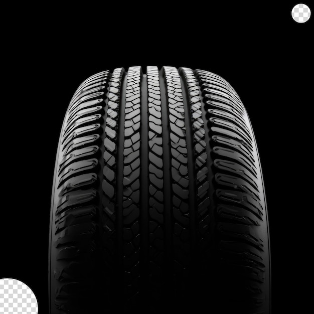 PSD a car tire png transparent