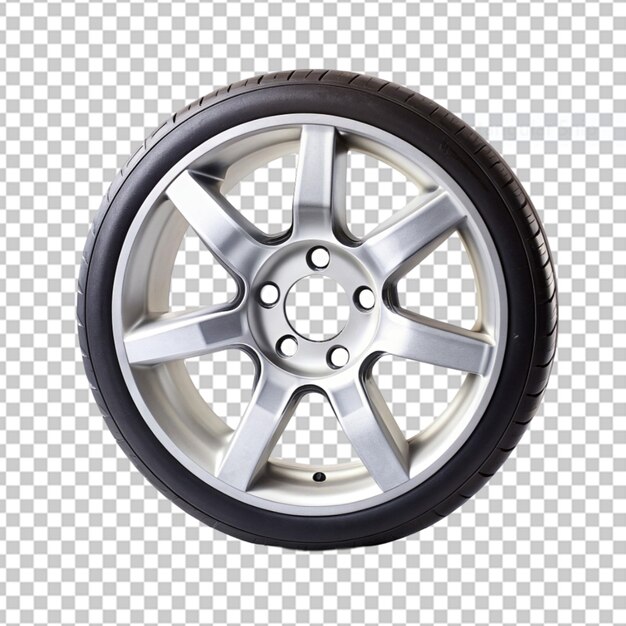 PSD car wheel realistic