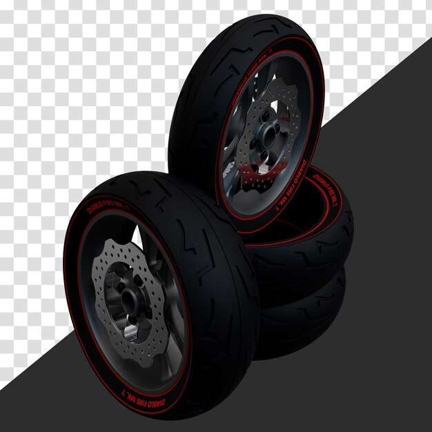 PSD car wheels