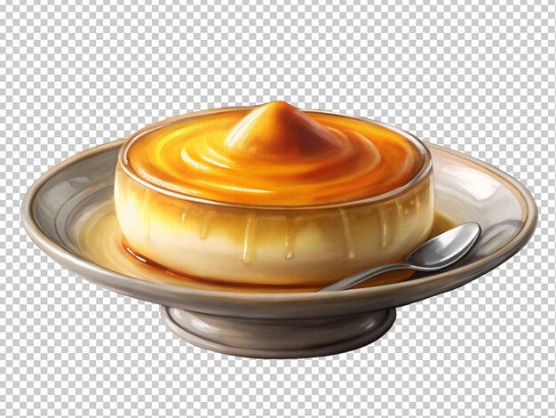 PSD caramel pudding