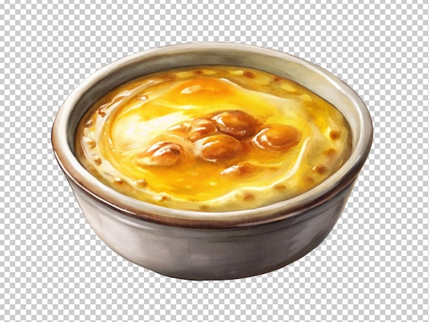 PSD caramel pudding