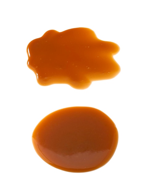 PSD caramel sauce transparent background