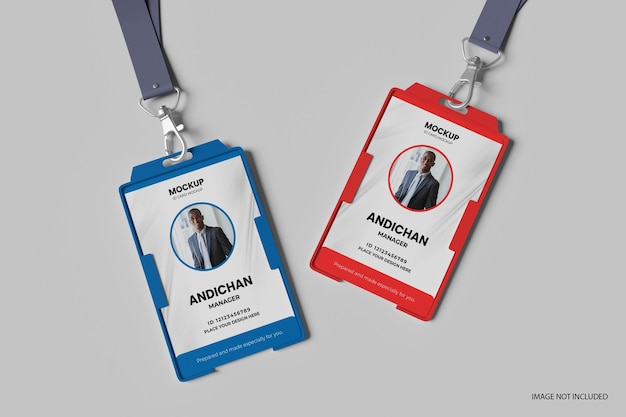 card holder mockup