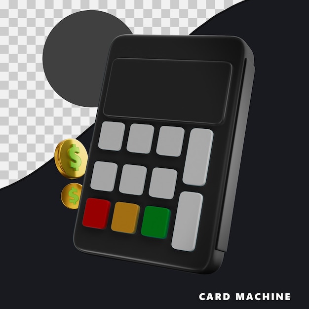 PSD card machine