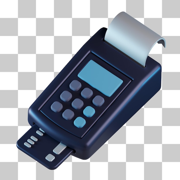 Card payment device 3d icon