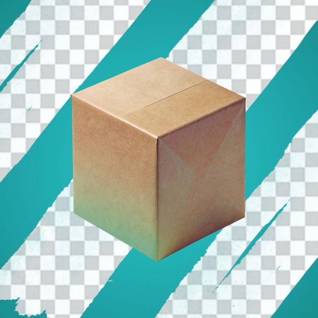 Cardboard box or brown paper box