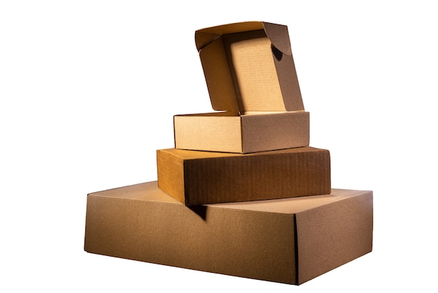 Cardboard box packaging